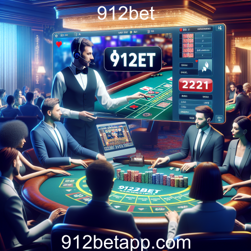 A Emoção dos Cassinos ao Vivo na 912bet